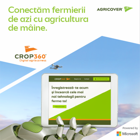 1000 de fermieri utilizează platforma de agricultură digitală Crop360
